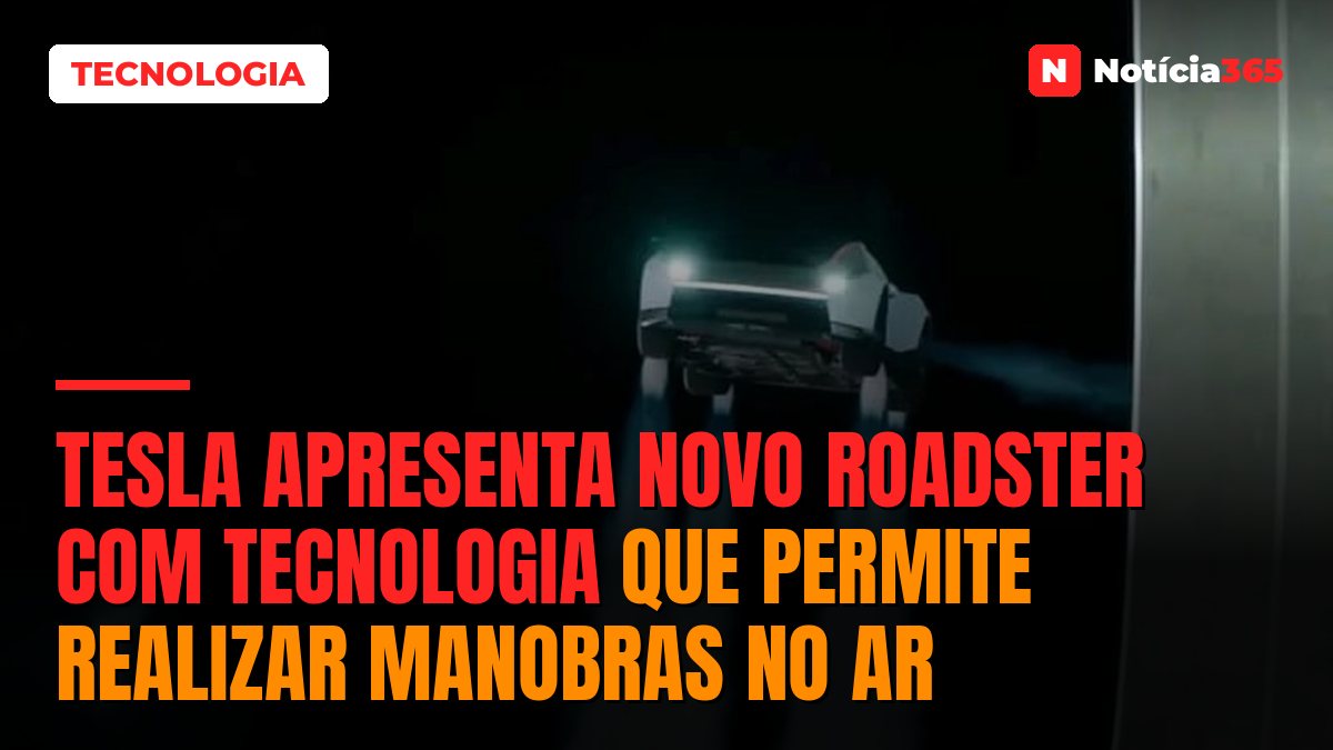 Tesla apresenta novo Roadster com tecnologia que permite realizar manobras no ar