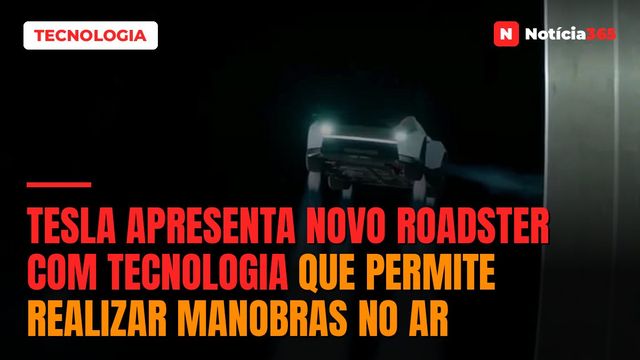 Tesla apresenta novo Roadster com tecnologia que permite realizar manobras no ar