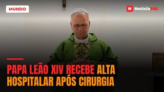Papa Leão XIV recebe alta hospitalar após cirurgia