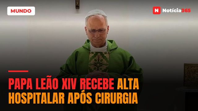Papa Leão XIV recebe alta hospitalar após cirurgia
