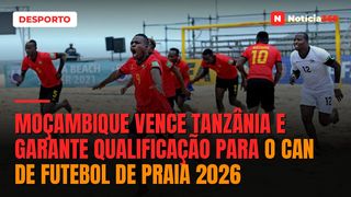 Moçambique vence Tanzânia e garante qualificação para o CAN de Futebol de Praia 2026