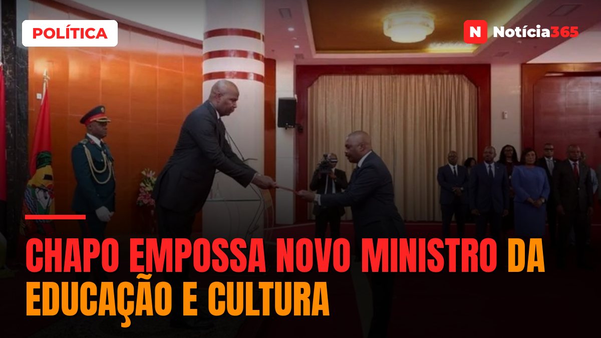 Chapo empossa novo ministro da Educação e Cultura