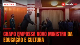 Chapo empossa novo ministro da Educação e Cultura