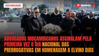 Advogados moçambicanos assinalam pela primeira vez o Dia Nacional das Prerrogativas em homenagem a Elvino Dias