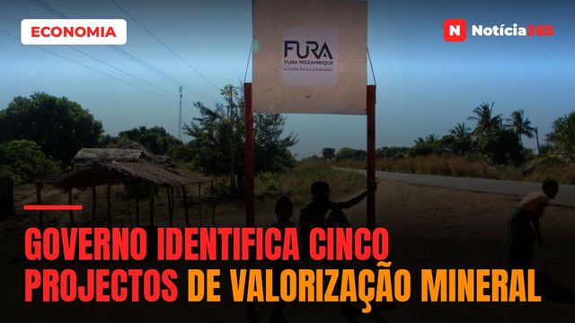 Governo identifica cinco projectos de valorização mineral