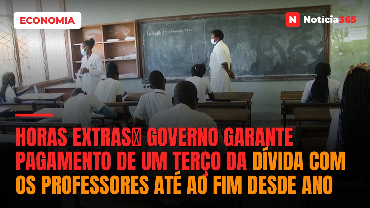 Horas extrasː Governo garante pagamento de um terço da dívida com os professores até ao fim desde ano