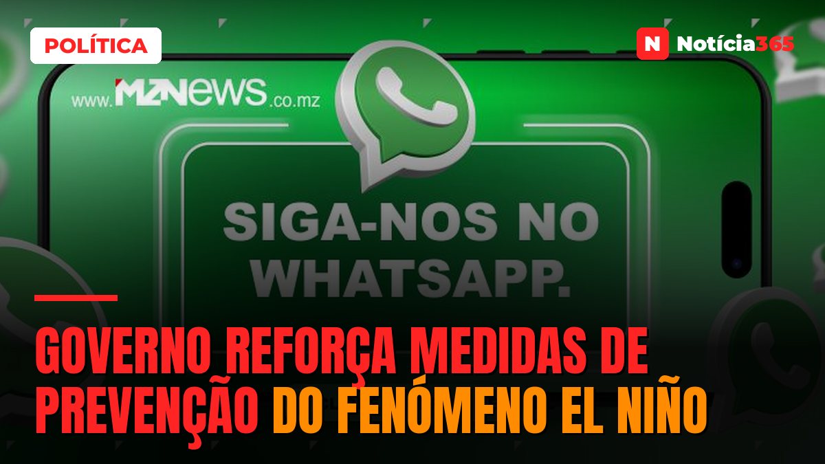 Governo reforça medidas de prevenção do fenómeno El Niño
