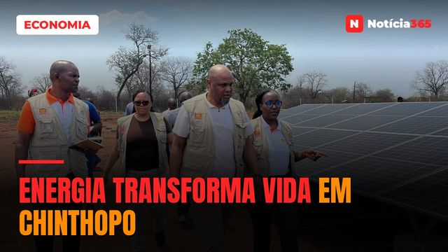 Energia transforma vida em Chinthopo