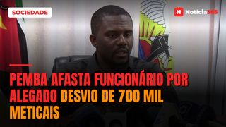 Pemba afasta funcionário por alegado desvio de 700 mil meticais
