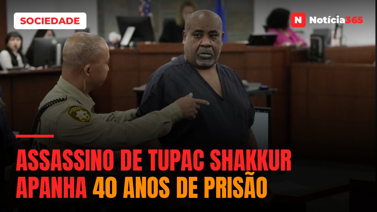 Assassino de Tupac Shakkur apanha 40 anos de prisão