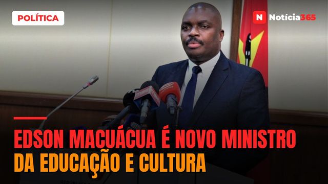 Edson Macuácua é novo ministro da Educação e Cultura