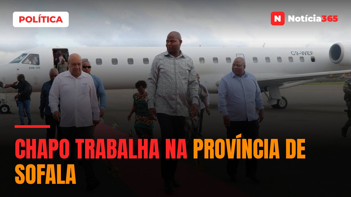 Chapo trabalha na província de Sofala