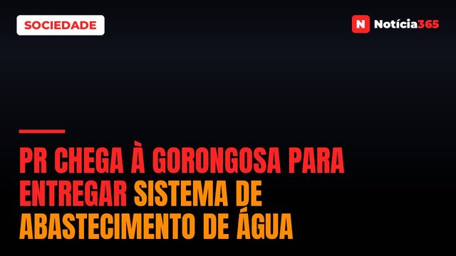 PR chega à Gorongosa para entregar sistema de abastecimento de água