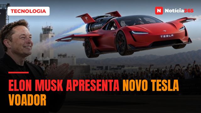 Elon Musk apresenta novo Tesla voador