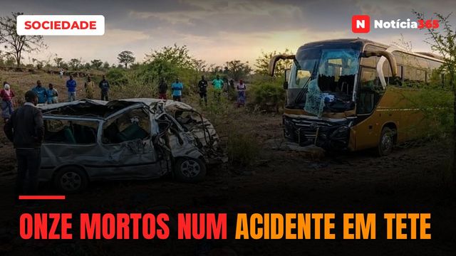 Onze mortos num acidente em Tete