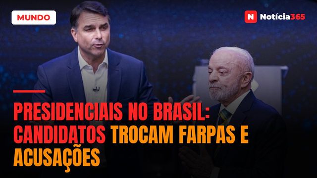 PRESIDENCIAIS NO BRASIL: Candidatos trocam farpas e acusações
