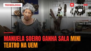Manuela Soeiro ganha sala mini teatro na UEM