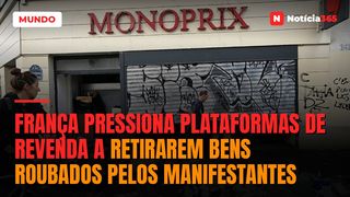 França pressiona plataformas de revenda a retirarem bens roubados pelos manifestantes