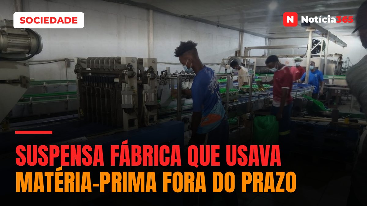 Suspensa fábrica que usava matéria-prima fora do prazo