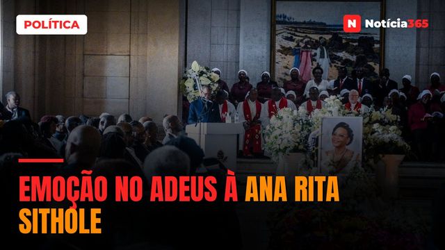Emoção no adeus à Ana Rita Sithole