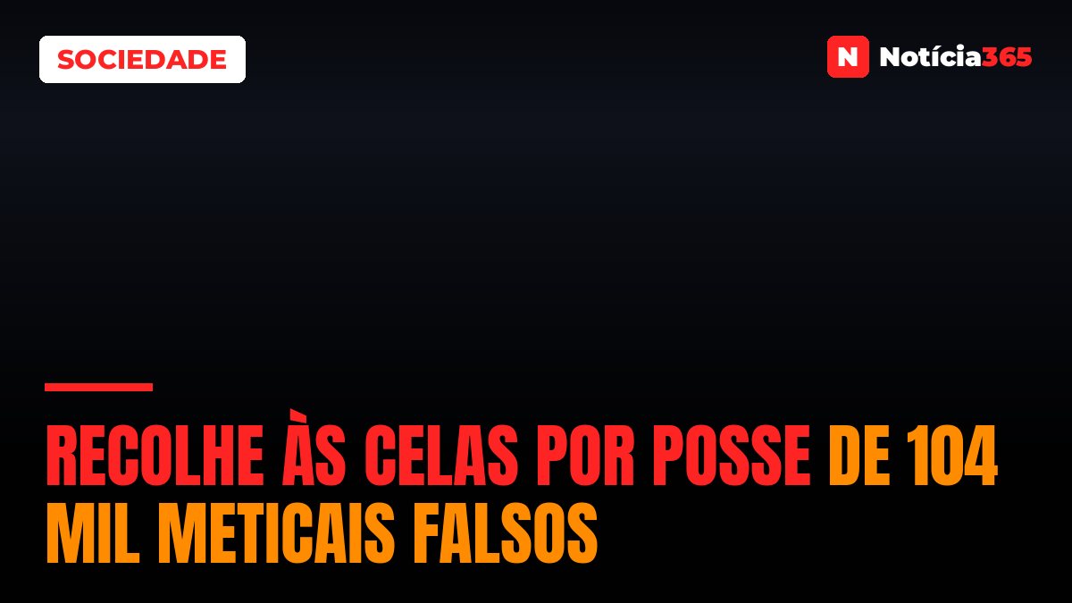 Recolhe às celas por posse de 104 mil meticais falsos