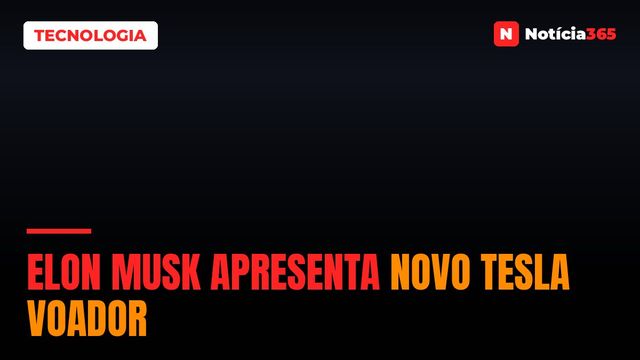 Elon Musk apresenta novo Tesla voador