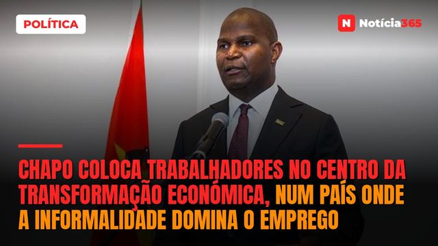 Chapo Coloca Trabalhadores no Centro da Transformação Económica, Num País Onde a Informalidade Domina o Emprego