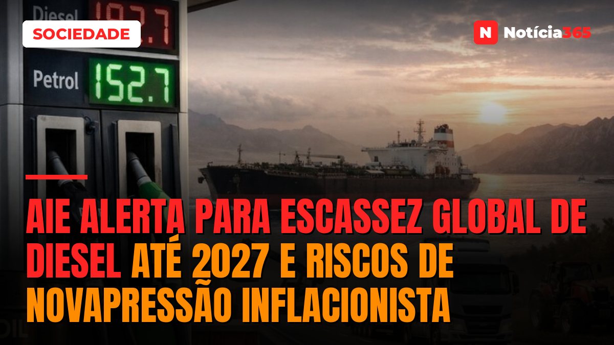 AIE Alerta Para Escassez Global de Diesel Até 2027 e Riscos de NovaPressão Inflacionista