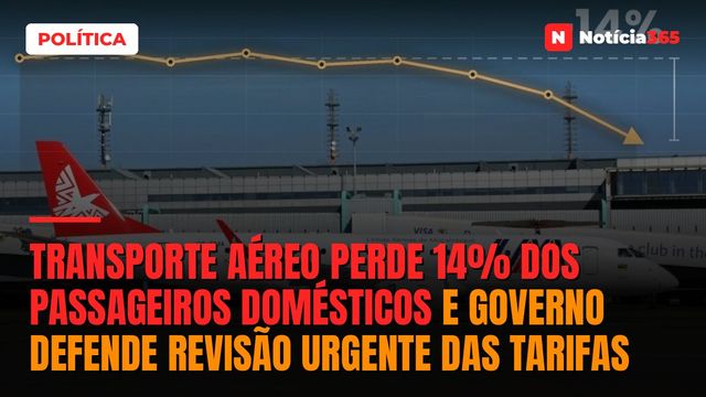 Transporte Aéreo Perde 14% Dos Passageiros Domésticos e Governo Defende Revisão Urgente Das Tarifas