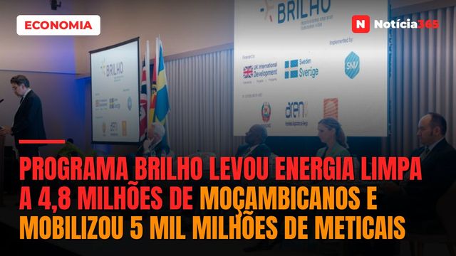 Programa BRILHO Levou Energia Limpa a 4,8 Milhões de Moçambicanos e Mobilizou 5 Mil Milhões de Meticais