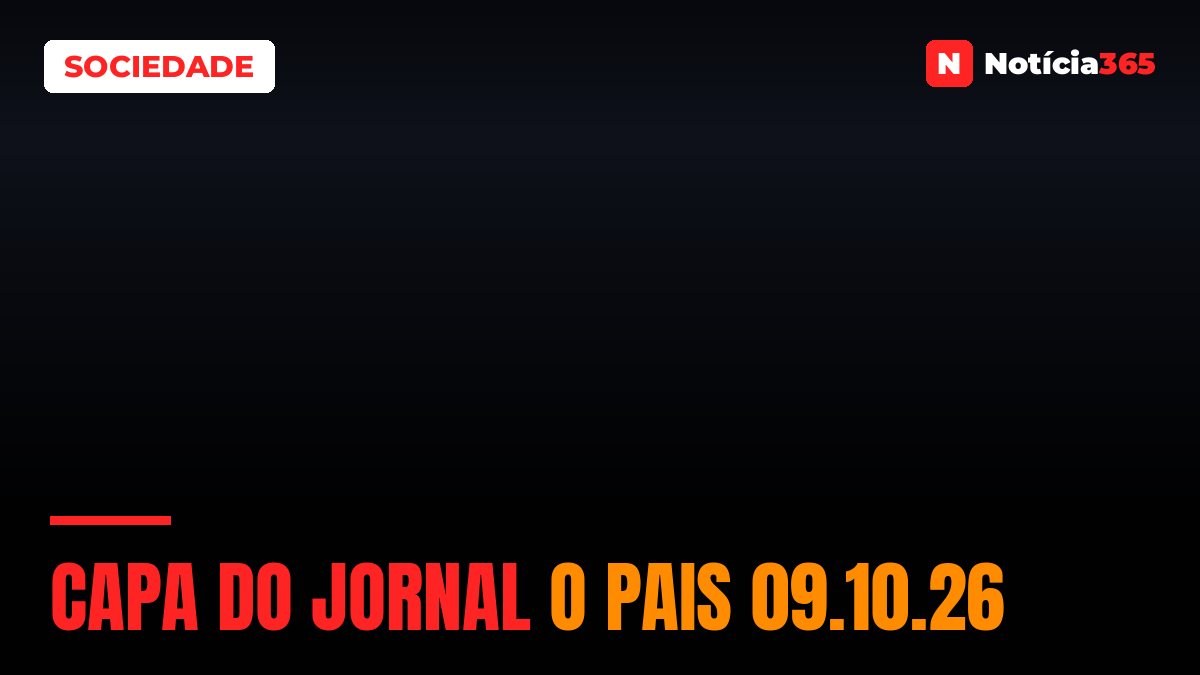 Capa do Jornal O Pais 09.10.26