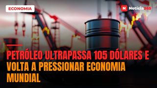 Petróleo ultrapassa 105 dólares e volta a pressionar economia mundial