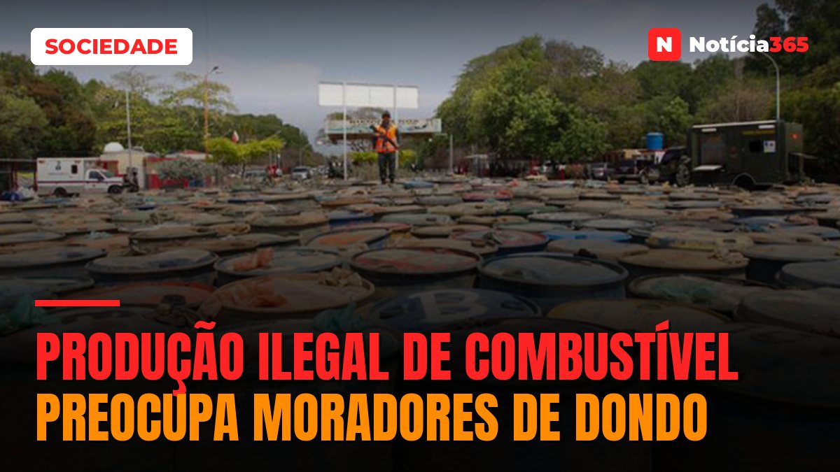 Produção ilegal de combustível preocupa moradores de Dondo