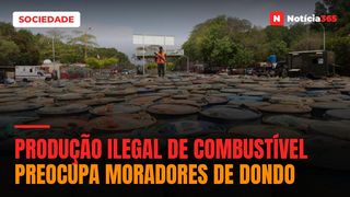 Produção ilegal de combustível preocupa moradores de Dondo