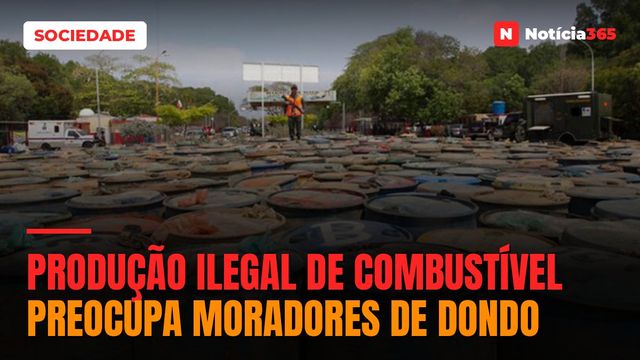 Produção ilegal de combustível preocupa moradores de Dondo