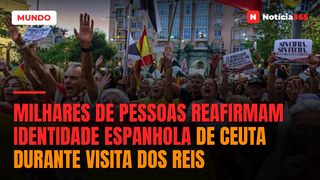 Milhares de pessoas reafirmam identidade espanhola de Ceuta durante visita dos reis