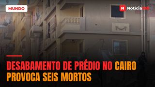 Desabamento de prédio no Cairo provoca seis mortos