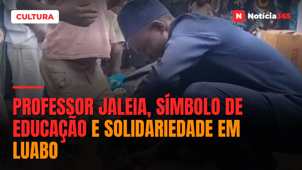 Professor Jaleia, símbolo de educação e solidariedade em luabo