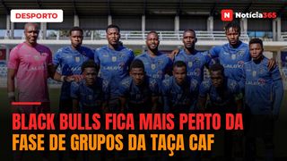 Black Bulls fica mais perto da fase de grupos da Taça CAF