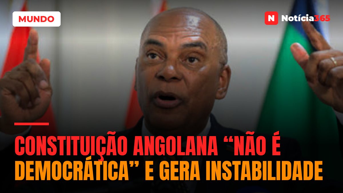 Constituição angolana “não é democrática” e gera instabilidade
