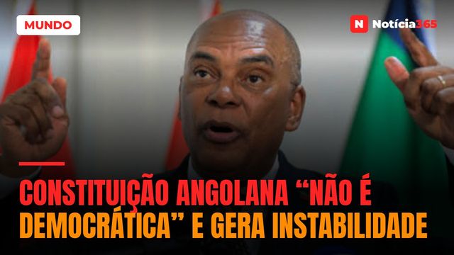 Constituição angolana “não é democrática” e gera instabilidade