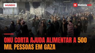 ONU corta ajuda alimentar a 500 mil pessoas em Gaza