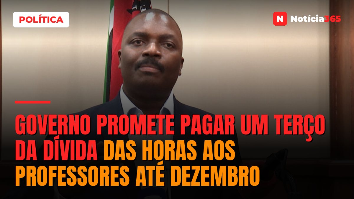 Governo promete pagar um terço da dívida das horas aos professores até Dezembro