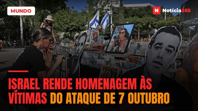 Israel rende homenagem às vítimas do ataque de 7 Outubro