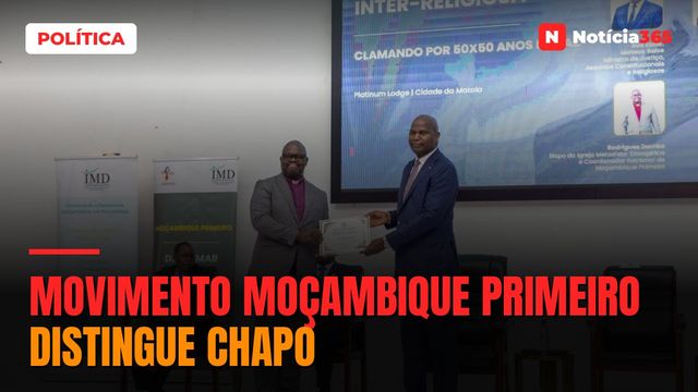 Movimento Moçambique Primeiro distingue Chapo