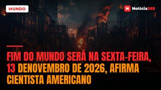 Fim do Mundo será na sexta-feira, 13 denovembro de 2026, afirma cientista americano