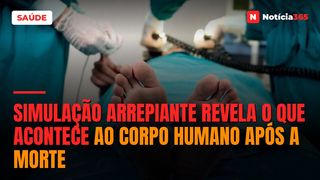 Simulação arrepiante revela o que acontece ao corpo humano após a morte