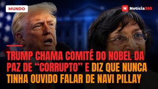 Trump chama Comité do Nobel da Paz de “corrupto” e diz que nunca tinha ouvido falar de Navi Pillay