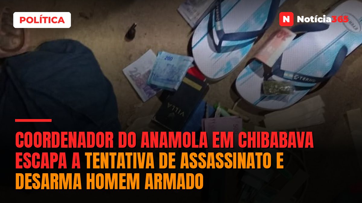 Coordenador do ANAMOLA em Chibabava escapa a tentativa de assassinato e desarma homem armado
