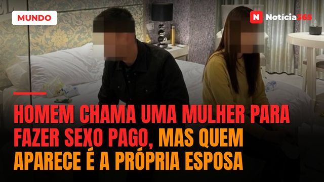 Homem chama uma mulher para fazer sexo pago, mas quem aparece é a própria esposa